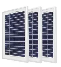 10W Poly Solar Panel, 36 Cells, High Efficiency PV Cells